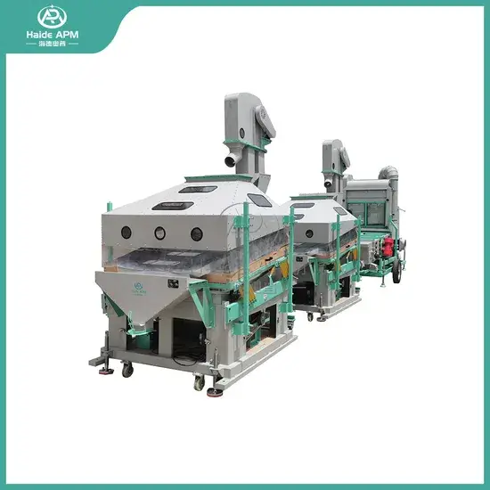 Máy tách đá ngũ cốc Haide Apm Qsc-7 - Thang máy tốc độ siêu thấp cho nguyên liệu đậu