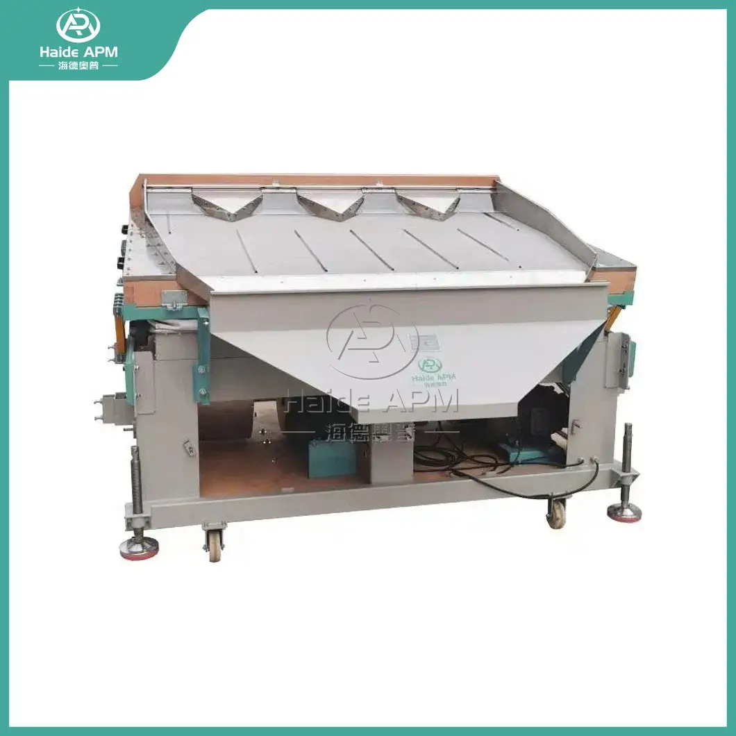Máy tách đá ngũ cốc Haide Apm Qsc-7 - Thang máy tốc độ siêu thấp cho nguyên liệu đậu hình ảnh 17-description