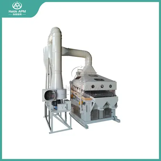 Máy tách đá ngũ cốc Haide Apm Qsc-7 - Thang máy tốc độ siêu thấp cho nguyên liệu đậu hình ảnh 1-description