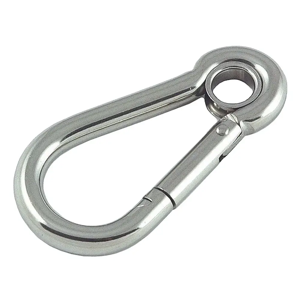 Phụ kiện móc khóa thép không gỉ dành cho võng với thiết kế lò xo chắc chắn hình ảnh 14-description