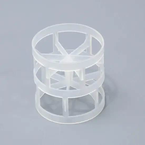Vòng nhựa PVDF chống nhiệt cho ứng dụng tháp hấp thụ hiệu quả