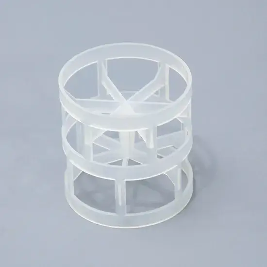 Vòng nhựa PVDF chống nhiệt cho ứng dụng tháp hấp thụ hiệu quả