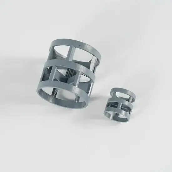 Vòng nhựa PVDF chống nhiệt cho ứng dụng tháp hấp thụ hiệu quả