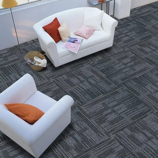 Thảm gạch trải sàn tòa nhà công cộng thương mại và văn phòng từ sợi PP và nylon cao cấp
