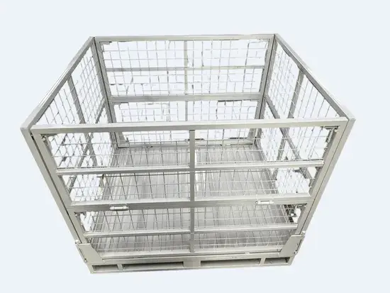 Giải pháp lưu trữ thép gập nặng hiệu quả cho kho hàng