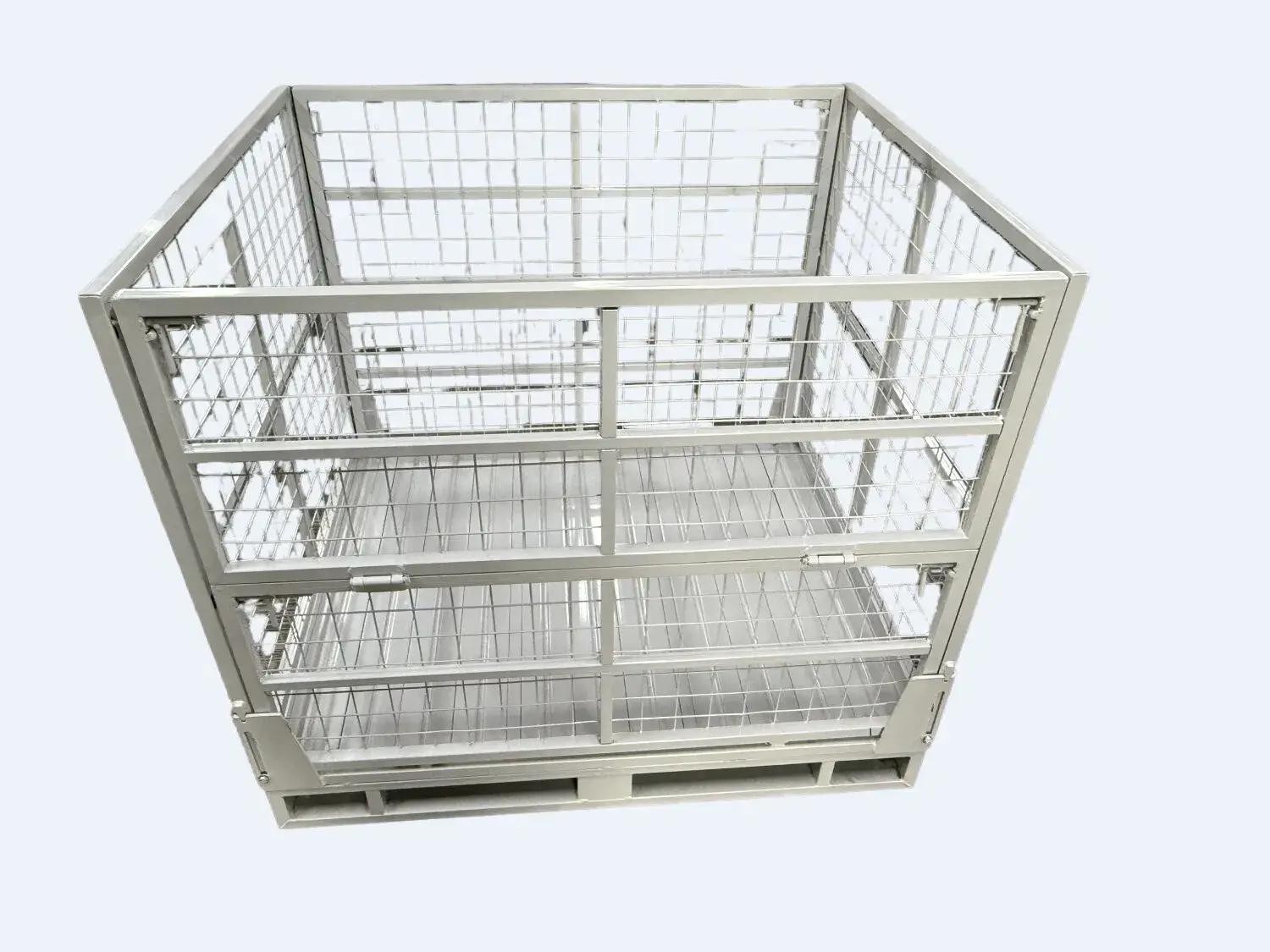 Giải pháp lưu trữ thép gập nặng hiệu quả cho kho hàng