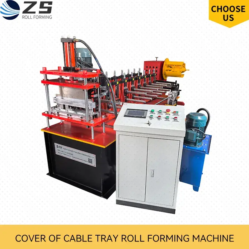 Máy khay cáp thang điện bằng chất liệu thép chắc chắn, phù hợp với cáp 0.5-1.5mm hình ảnh 18-description