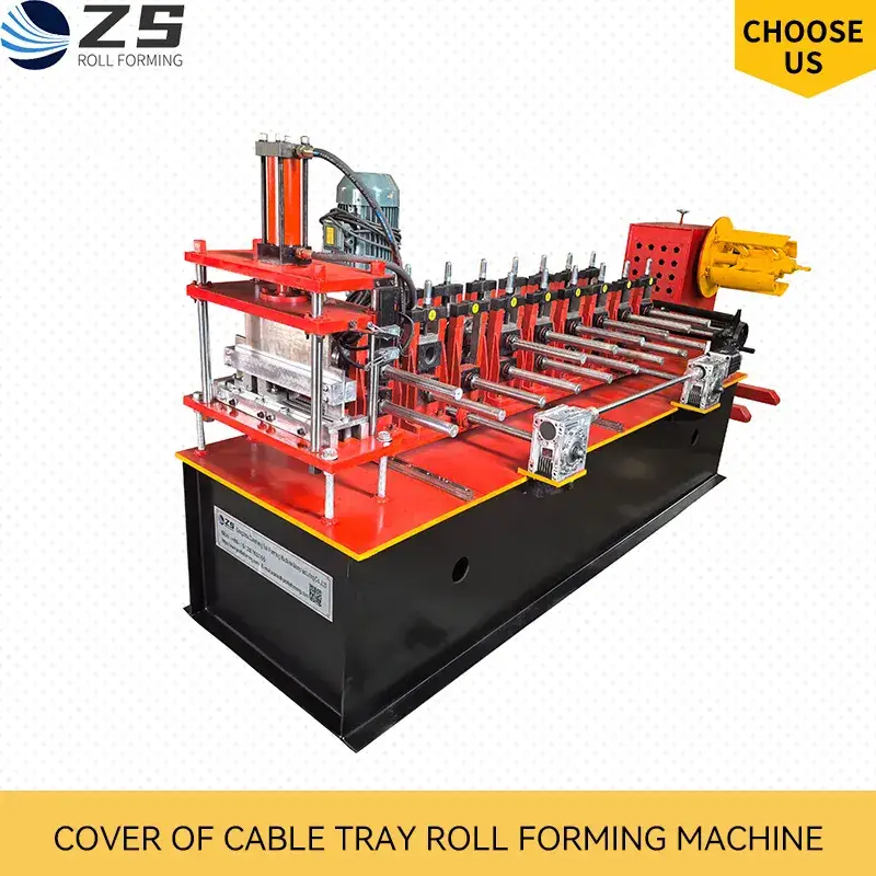 Máy khay cáp thang điện bằng chất liệu thép chắc chắn, phù hợp với cáp 0.5-1.5mm hình ảnh 14-description