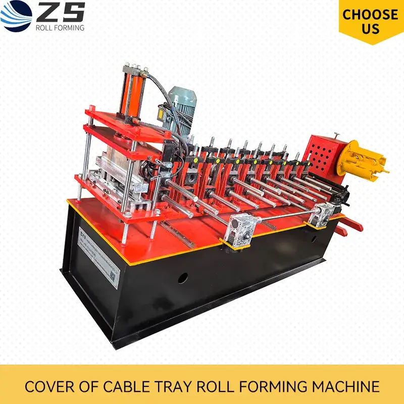 Máy khay cáp thang điện bằng chất liệu thép chắc chắn, phù hợp với cáp 0.5-1.5mm hình ảnh 17-description
