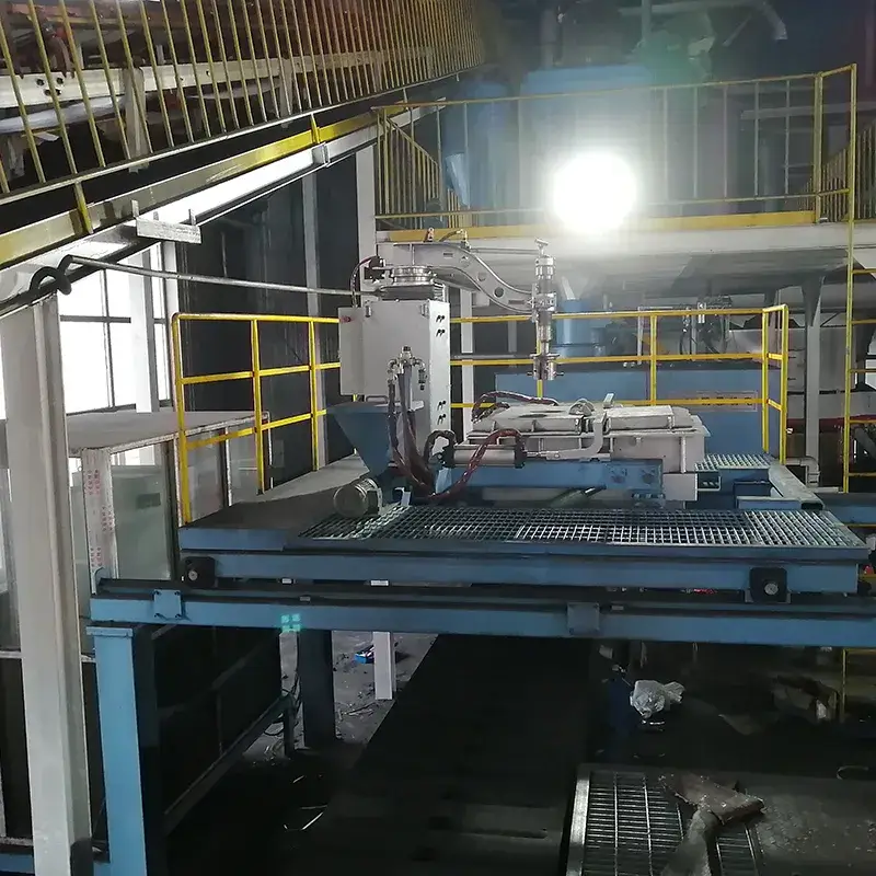 Máy đổ dưới không cách nhiệt chất lượng cao dành cho công việc đúc sản phẩm