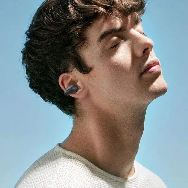 Tai nghe Bluetooth chống nước với kết nối xương, âm thanh vòm HiFi và điều khiển giọng nói không trễ hình ảnh 12-description