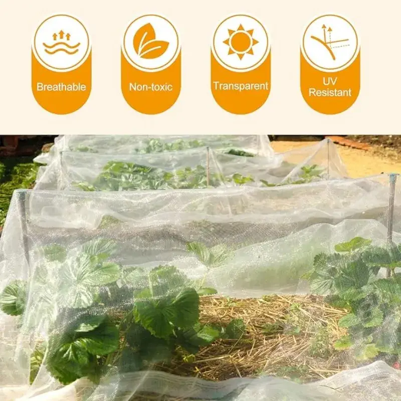 Mạng chống sâu bọ với khả năng thông thoáng cho vườn trong nhà và ngoài trời hình ảnh 20-description