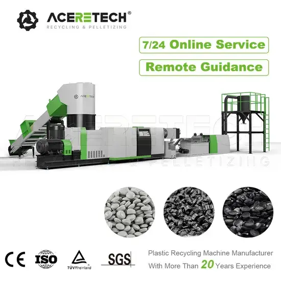 Máy tái chế nhựa thải với hiệu suất vượt trội, phục vụ nhu cầu sản xuất hình ảnh 1-description