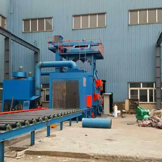 Máy làm sạch bi thép đến từ Thanh Đảo Phú Hoa với hiệu suất vượt trội