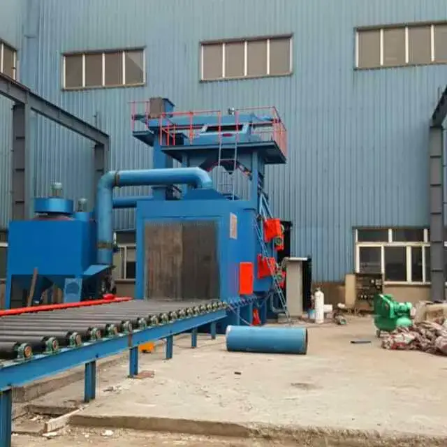 Máy làm sạch bi thép đến từ Thanh Đảo Phú Hoa với hiệu suất vượt trội