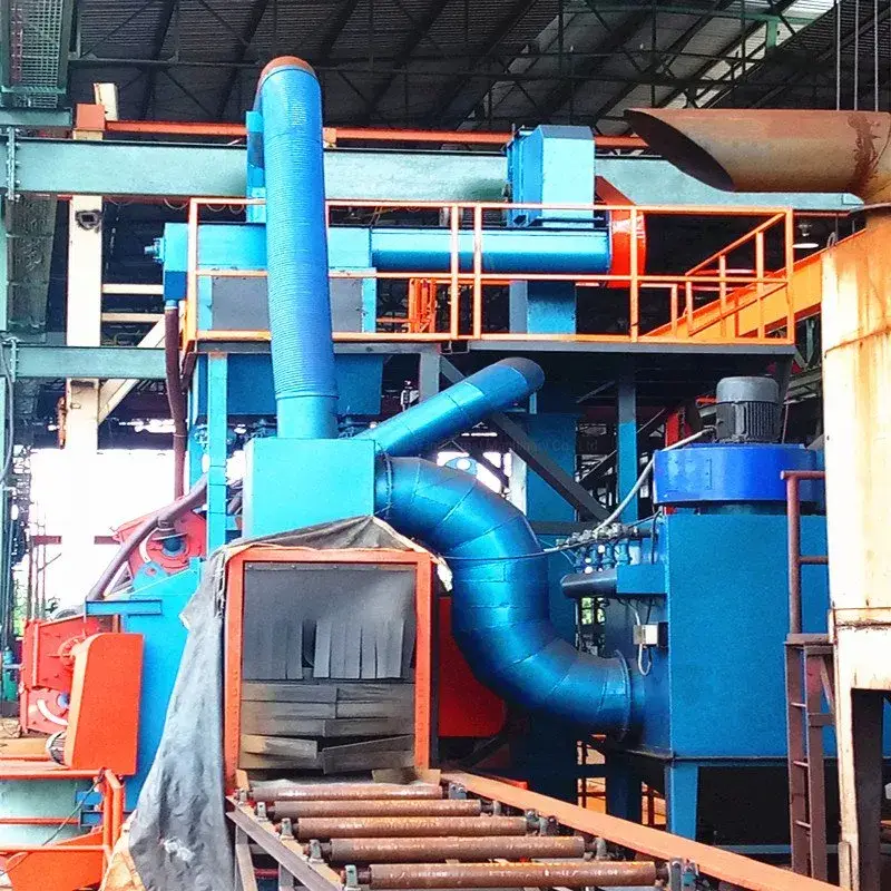 Máy làm sạch bi thép đến từ Thanh Đảo Phú Hoa với hiệu suất vượt trội