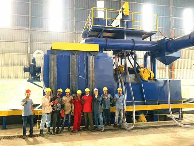 Máy làm sạch bi thép đến từ Thanh Đảo Phú Hoa với hiệu suất vượt trội hình ảnh 21-description