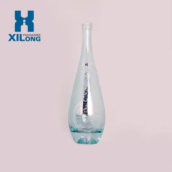 Bình Thủy Tinh 50ml Được In Đen Cao Cấp Dùng Cho Rượu Gin