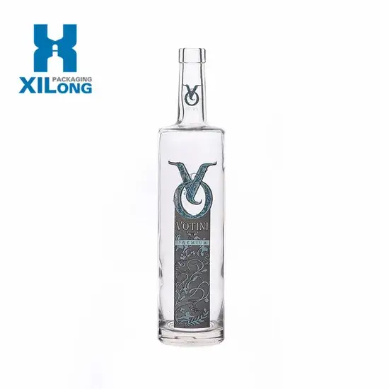 Bình Thủy Tinh 50ml Được In Đen Cao Cấp Dùng Cho Rượu Gin hình ảnh 1-description