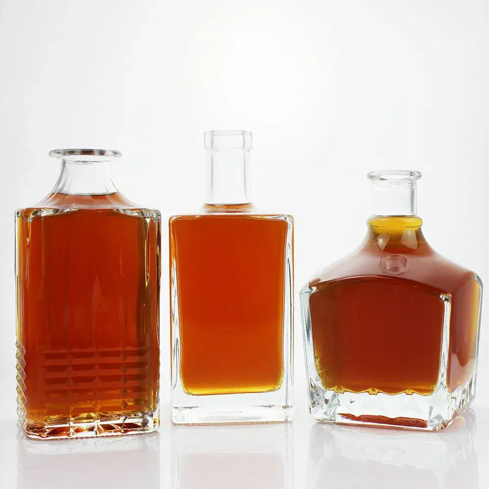 Bình Thủy Tinh 50ml Được In Đen Cao Cấp Dùng Cho Rượu Gin hình ảnh 12-description