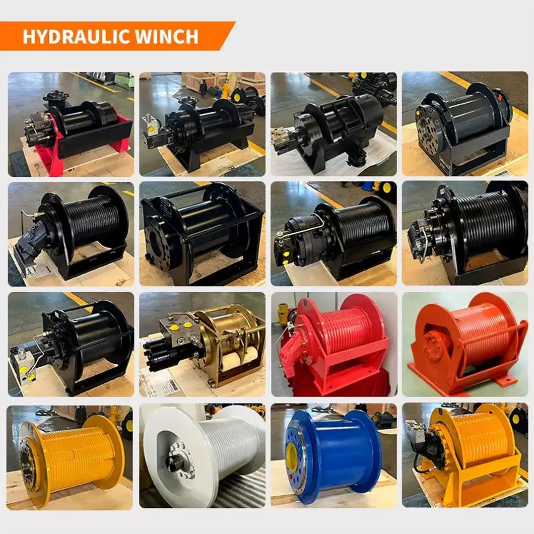 Tời thủy lực với hộp số hành tinh: mang tải cao và ứng dụng cần cẩu hình ảnh 13-description