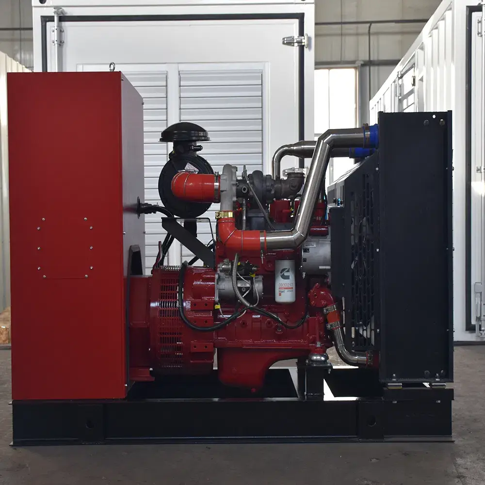 Máy phát điện hiệu suất cao chạy bằng khí đốt, sử dụng động cơ Commins và Leroy Somer, nhiên liệu LNG, CNG, LPG, biogas, CE hình ảnh 13-description