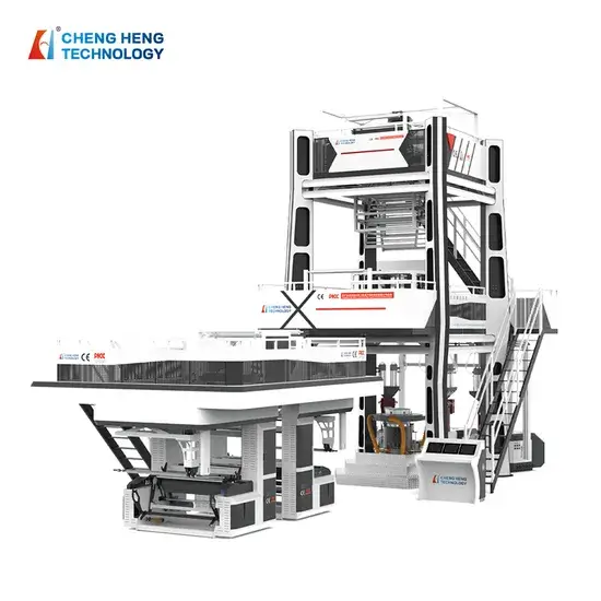 Máy thổi phim thông minh CE hiệu suất cao - tiết kiệm năng lượng, ABC 3 lớp phê duyệt hình ảnh 1-description