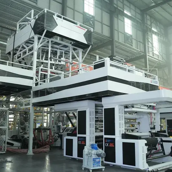 Máy thổi phim thông minh CE hiệu suất cao - tiết kiệm năng lượng, ABC 3 lớp phê duyệt