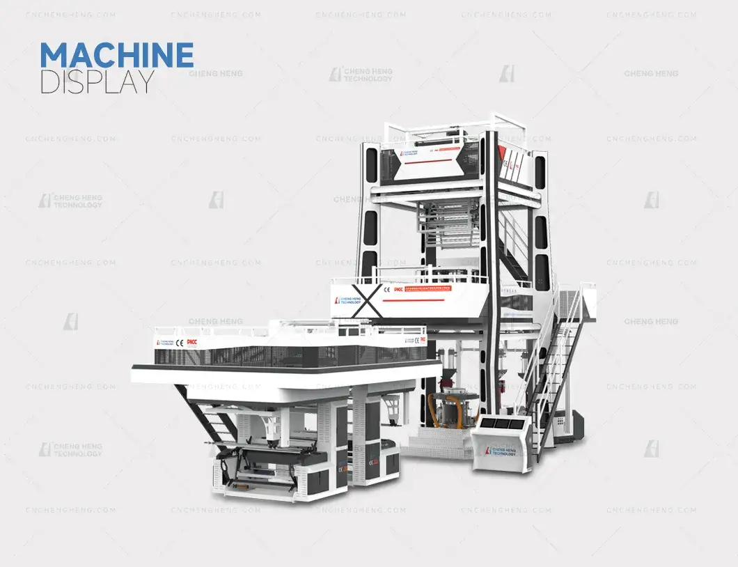 Máy thổi phim thông minh CE hiệu suất cao - tiết kiệm năng lượng, ABC 3 lớp phê duyệt hình ảnh 14-description