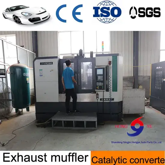 Bộ chuyển đổi xúc tác bán buôn OBD/Châu Âu 2/Euro 3/Euro 4/Euro 5 hiệu suất cao cho hệ thống xả toàn cầu
