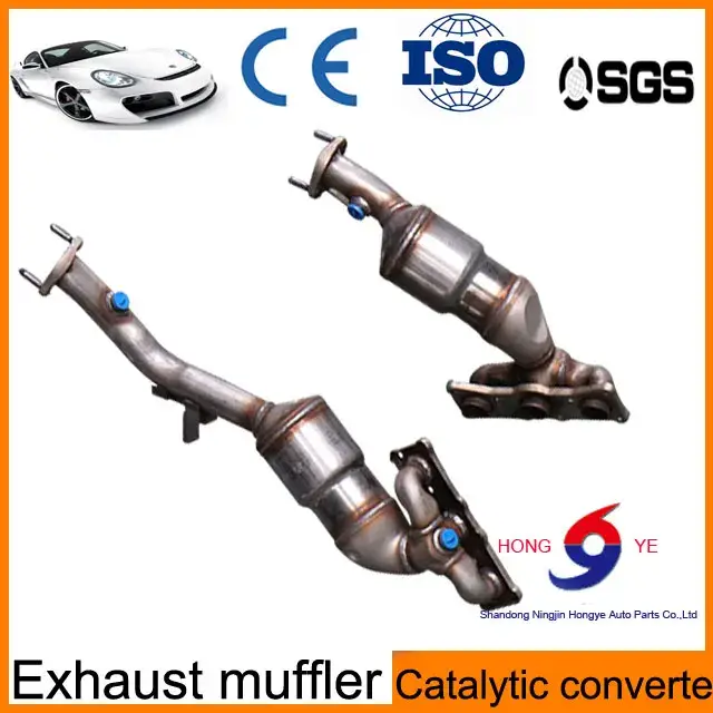 Bộ chuyển đổi xúc tác bán buôn OBD/Châu Âu 2/Euro 3/Euro 4/Euro 5 hiệu suất cao cho hệ thống xả toàn cầu hình ảnh 12-description