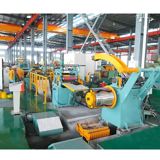 Dây chuyền cắt cuộn máy móc tích hợp với hiệu suất và chính xác cao