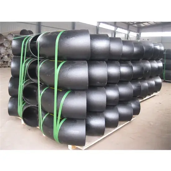 Nhà cung cấp cút hàn mặt bích thép carbon mạ kẽm áp lực cao Sch40 45 180 chất lượng