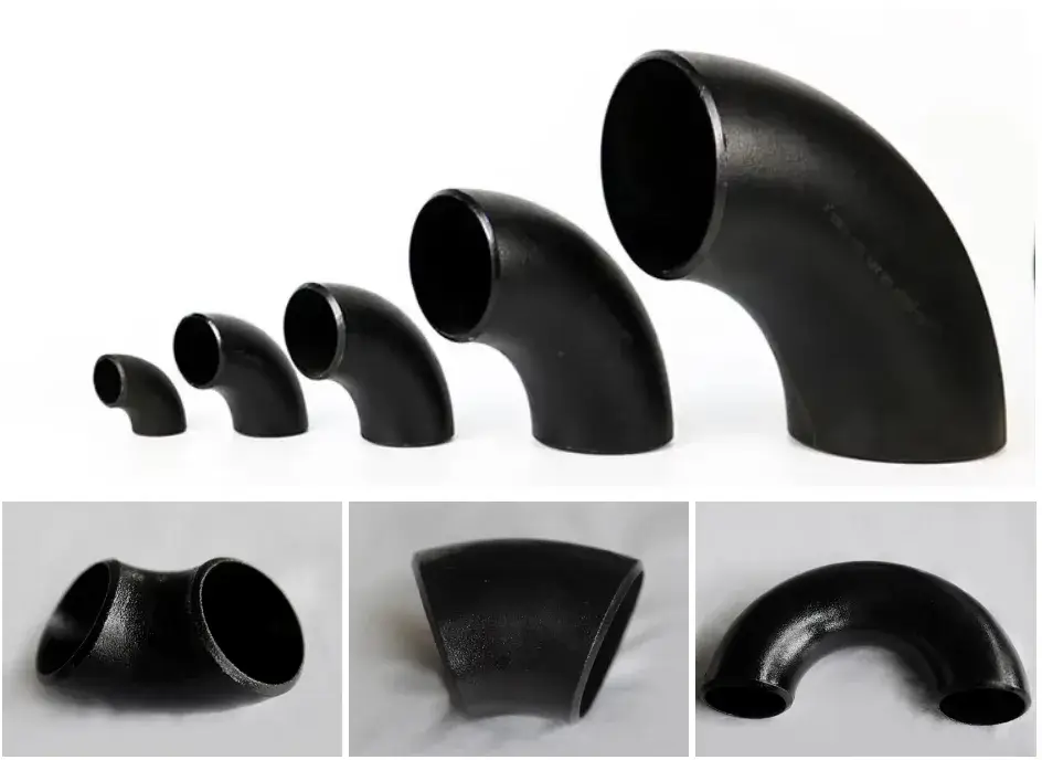 Nhà cung cấp cút hàn mặt bích thép carbon mạ kẽm áp lực cao Sch40 45 180 chất lượng hình ảnh 12-description
