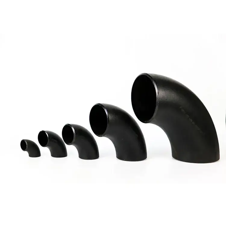 Nhà cung cấp cút hàn mặt bích thép carbon mạ kẽm áp lực cao Sch40 45 180 chất lượng