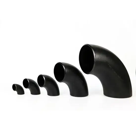 Nhà cung cấp cút hàn mặt bích thép carbon mạ kẽm áp lực cao Sch40 45 180 chất lượng hình ảnh 1-description