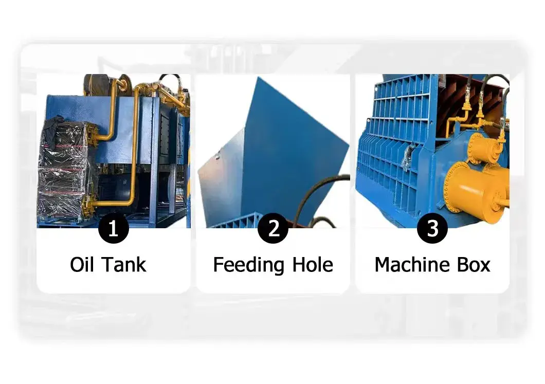 Máy cắt container kim loại tái chế - Sản phẩm chất lượng với giá ưu đãi hình ảnh 15-description