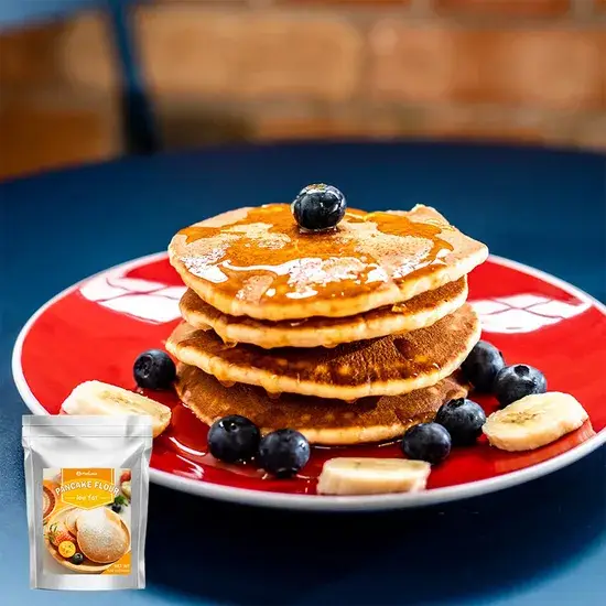Bột bánh pancake chứa nhiều protein, phù hợp với chế độ ăn keto, dễ dàng và nhanh chóng
