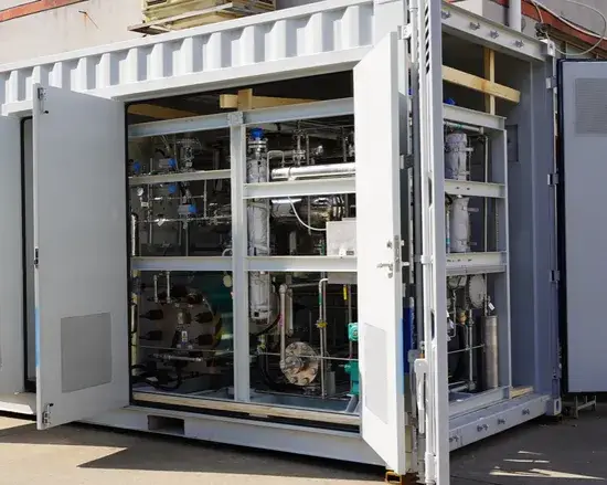 Khí hydro tinh khiết cao từ nhà máy sản xuất bằng phương pháp điện phân nước kiềm