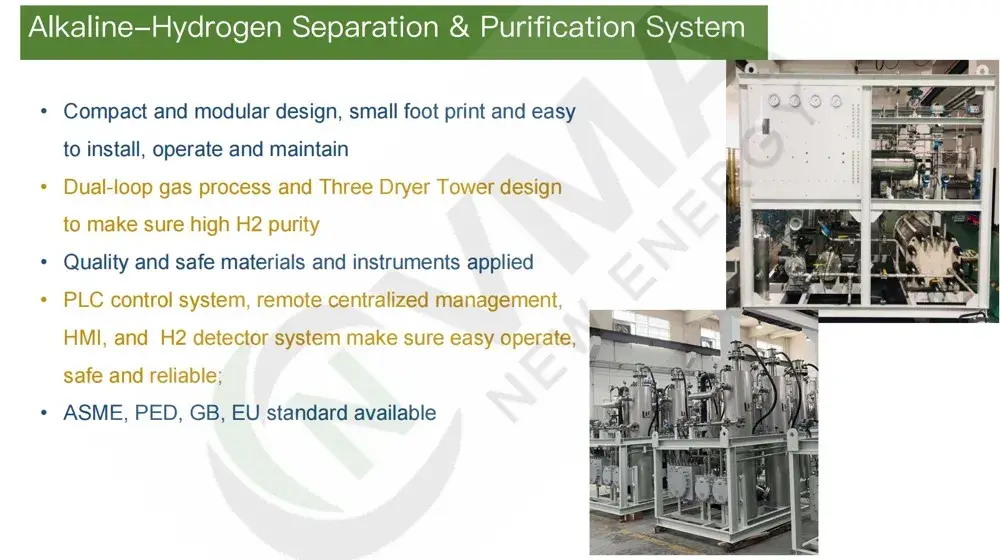 Khí hydro tinh khiết cao từ nhà máy sản xuất bằng phương pháp điện phân nước kiềm hình ảnh 16-description