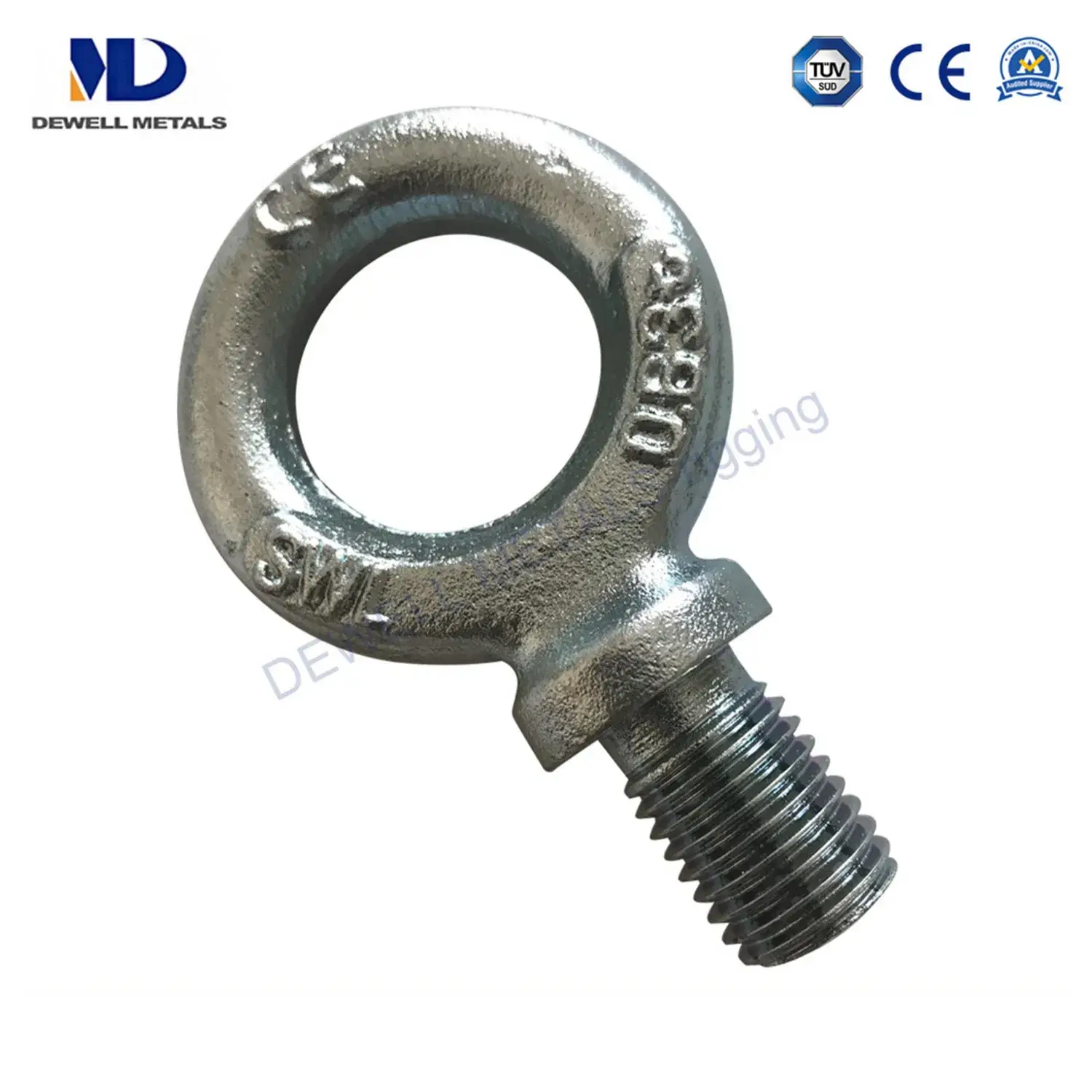 Bu lông mắt thép carbon mạ điện cao cấp, sản xuất theo tiêu chuẩn JIS, công nghệ rèn dập