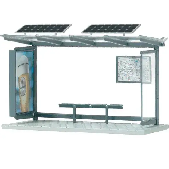 Bến xe buýt đạt chuẩn cao cấp với đèn hỗ trợ hiệu quả