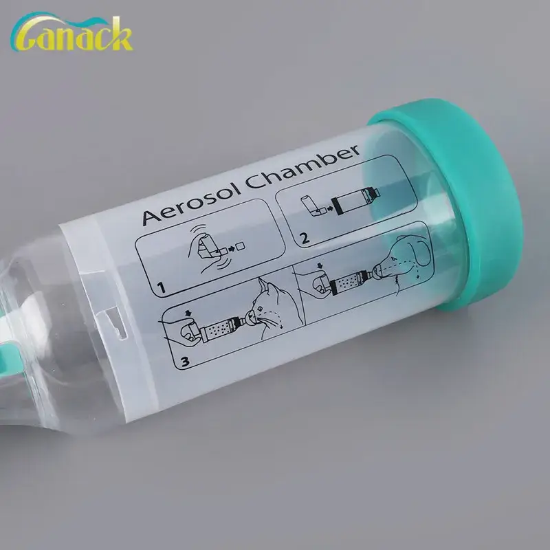 Bộ phun khí chất lượng cao cho thú y, bộ phun PVC kèm mặt nạ silicone hình ảnh 16-description