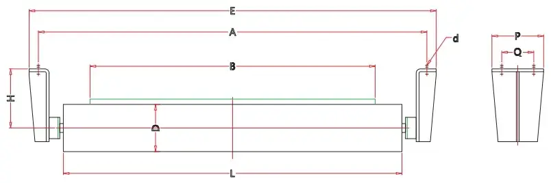 Băng tải và con lăn idler chất lượng cao đạt chuẩn CE/ISO hình ảnh 12-description