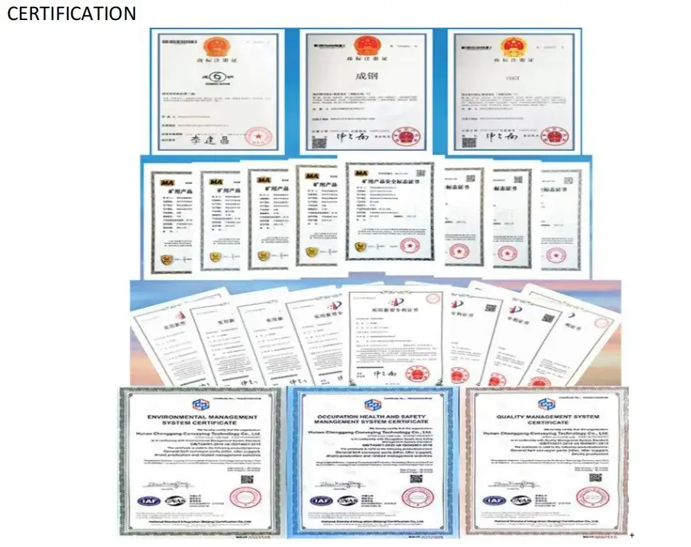 Băng tải và con lăn idler chất lượng cao đạt chuẩn CE/ISO hình ảnh 19-description