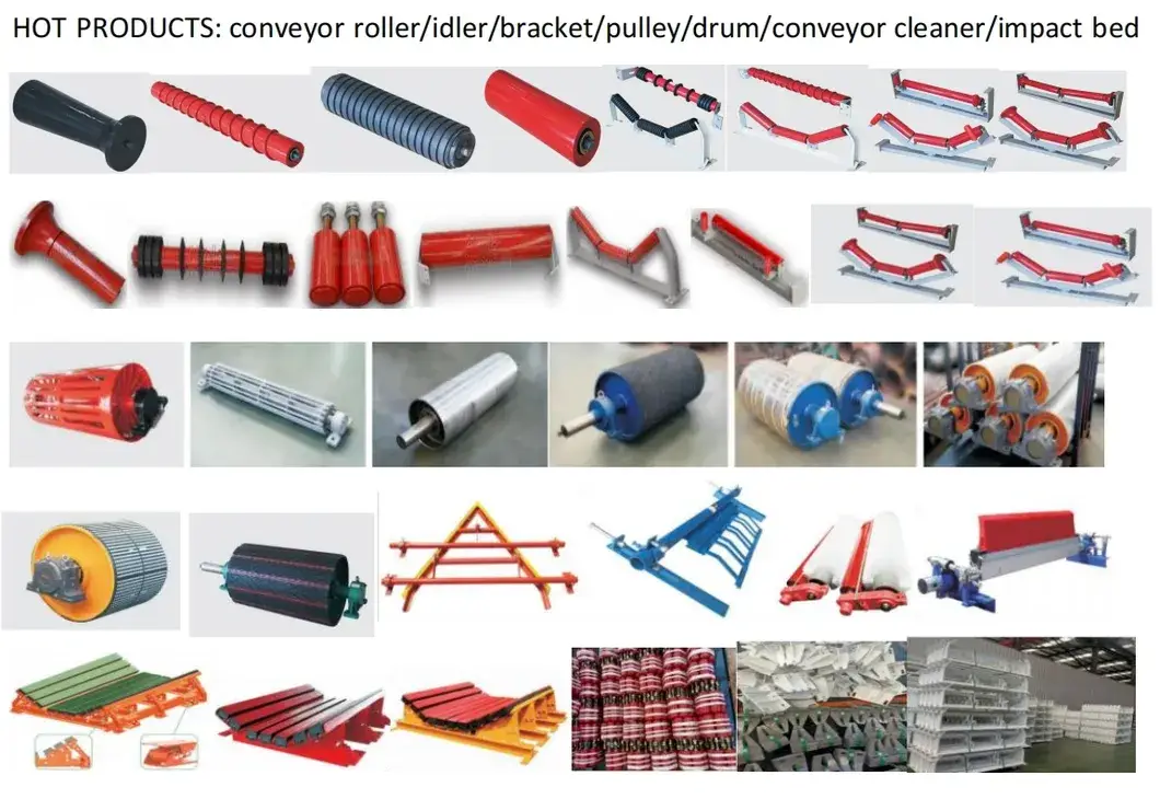 Băng tải và con lăn idler chất lượng cao đạt chuẩn CE/ISO hình ảnh 14-description