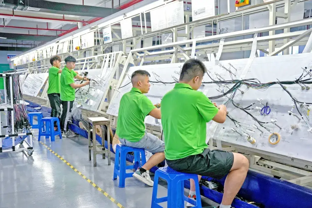 Bộ dây điện lắp ráp cáp tùy chỉnh chất lượng cao đạt tiêu chuẩn ISO9001 3c UL phục vụ ngành Công nghiệp hình ảnh 17-description