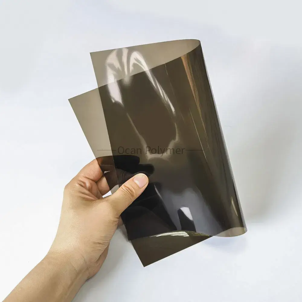 Tấm nhựa PVC đen ép đùn chất lượng cao, có thể sử dụng cho phim mờ hoặc bóng