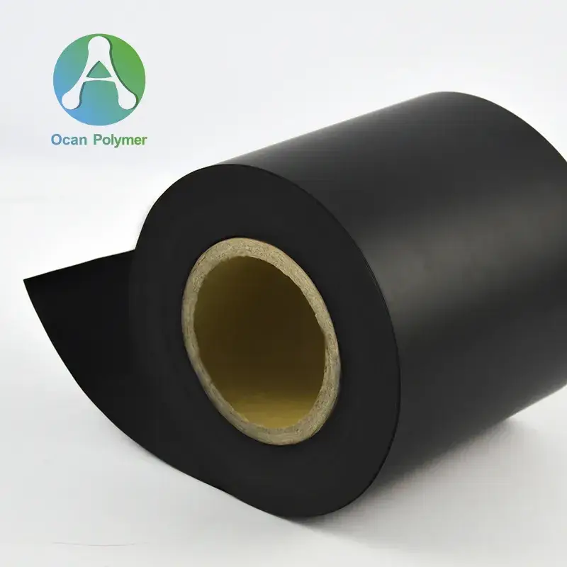 Tấm nhựa PVC đen ép đùn chất lượng cao, có thể sử dụng cho phim mờ hoặc bóng hình ảnh 18-description