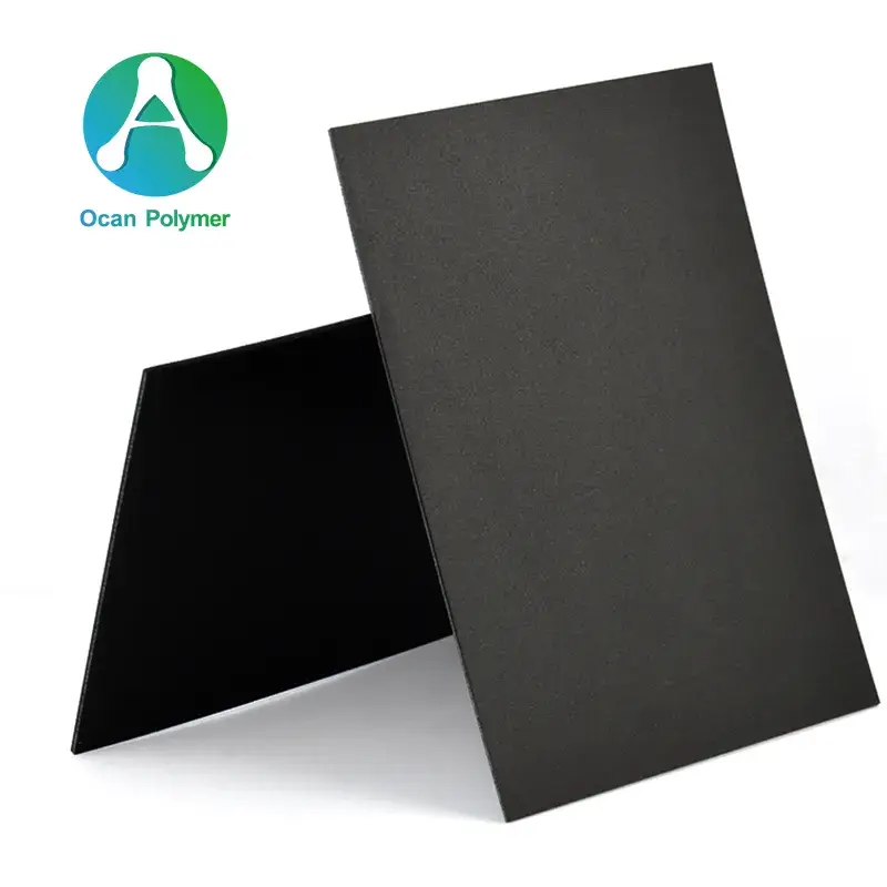 Tấm nhựa PVC đen ép đùn chất lượng cao, có thể sử dụng cho phim mờ hoặc bóng hình ảnh 17-description